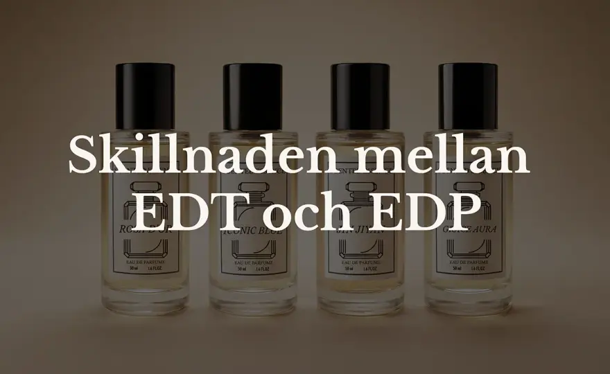 EdT vs EdP - Välj rätt parfym för dig!