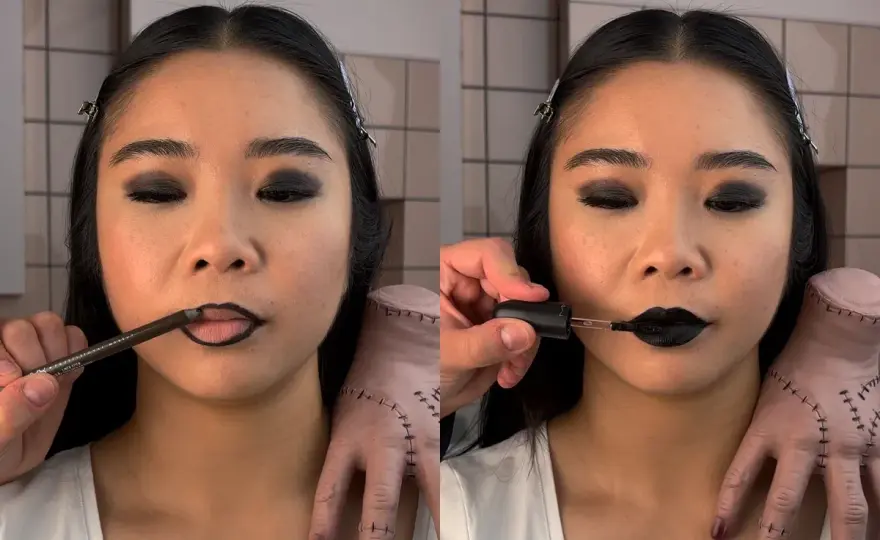 Wednesday Makeup - Så lyckas du med den kalla looken