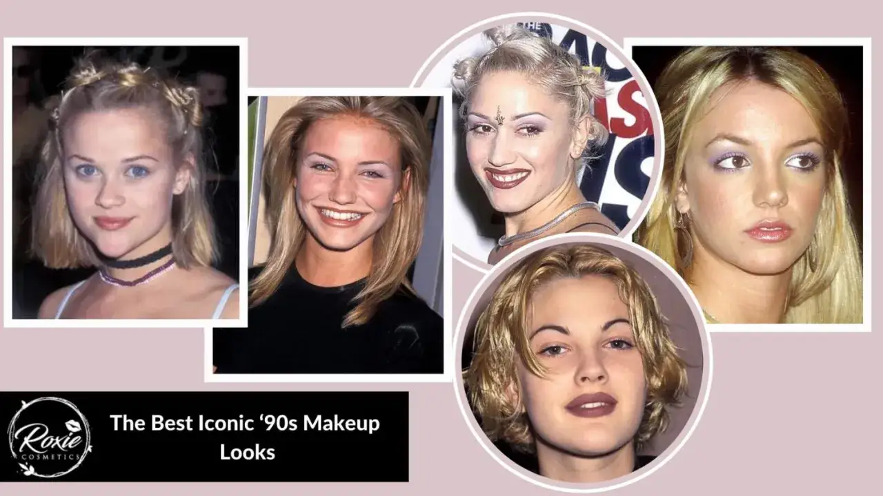 Ikoniska 90 tals smink-looks med Reese Witherspoon, Cameron Diaz, Gwen Stefani och Britney Spears.